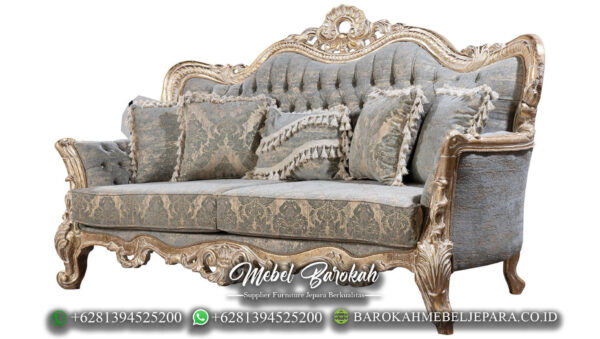 Harga Sofa Tamu Mewah Isabelle Excellent Carving Style MB-37.1