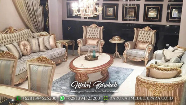 Harga Sofa Tamu Mewah Klasik Design Gorgeous Interior MB-53