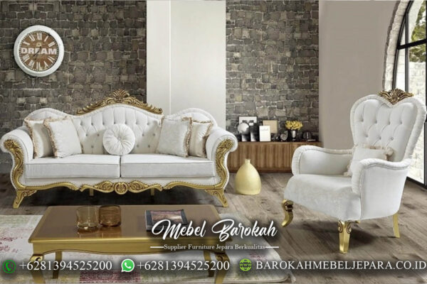 Set Sofa Tamu Mewah Charles III Luxury Classic Design MB-72