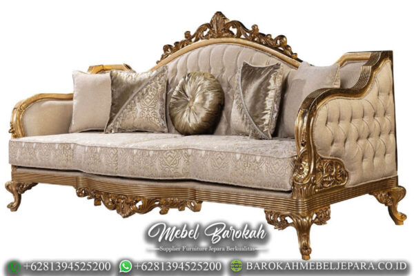 Sofa Tamu Mewah Jepara High Design Carving Classic MB-70.1